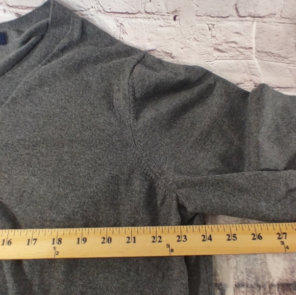 Croft & Barrow Mens XXL Cardigan Grey Preppy Sweater - Picture 11 of 13